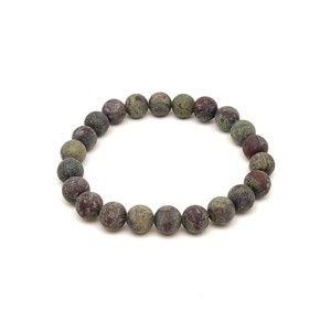 Jáspis sárkány matt ásvány karkötő golyós 8mm, Ékszer, Karkötő, Ásványkarkötő, , MESKA