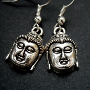 Buddha fülbevaló, Ékszer, Fülbevaló, Lógó fülbevaló, Ékszerkészítés, MESKA