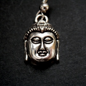 Buddha fülbevaló - ékszer - fülbevaló - lógó fülbevaló - Meska.hu