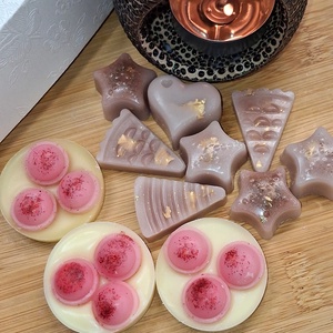 Epres süti, Cafe latte , Ajándékba csomagolva  - otthon & életmód - gyertya, illat, aroma - illatviasz - Meska.hu