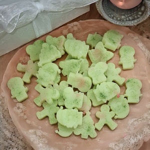 Illatviasz Citromos menta Ajándékba csomagolva , Otthon & Életmód, Gyertya, illat, aroma, Illatviasz, Gyertya-, mécseskészítés, MESKA