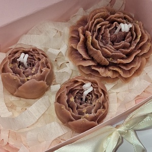 Illatgyertya- Fahéj-Ajándékba csomagolva  - otthon & életmód - gyertya, illat, aroma - gyertya - Meska.hu