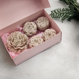 Illatgyertya Vanília illat Ajándékba csomagolva , Otthon & Életmód, Gyertya, illat, aroma, Gyertya, Gyertya-, mécseskészítés, MESKA