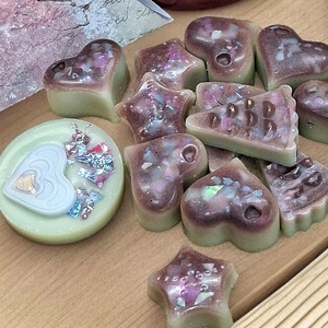 Illatviasz Kókuszos Pisztácia Ajándékba csomagolva  - otthon & életmód - gyertya, illat, aroma - illatviasz - Meska.hu