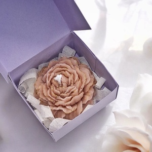 Illatgyertya White Blossom  Ajándékba csomagolva , Otthon & Életmód, Gyertya, illat, aroma, Gyertya, Gyertya-, mécseskészítés, MESKA