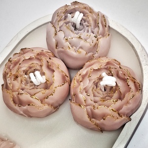 Vanília illatgyertya , gyertyatál - otthon & életmód - gyertya, illat, aroma - gyertya - Meska.hu