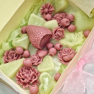 Illatviasz válogatás -  Erdei gyümölcs,  Citromos menta  - otthon & életmód - gyertya, illat, aroma - illatviasz - Meska.hu