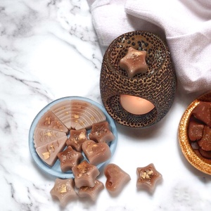 Illatviasz Cafe latte illat díszdobozban , Otthon & Életmód, Gyertya, illat, aroma, Illatviasz, Gyertya-, mécseskészítés, MESKA