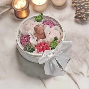 Rózsa ölelés gyertya tál , Otthon & Életmód, Gyertya, illat, aroma, Gyertya, Gyertya-, mécseskészítés, MESKA