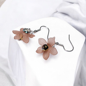 Virágos Mézes Barack illatú kényeztető ajándékbox nőknek ,  fülbevalóval - otthon & életmód - gyertya, illat, aroma - illatviasz - Meska.hu