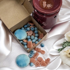 Illatviasz Áfonyás karamellás desszert, Otthon & Életmód, Gyertya, illat, aroma, Illatviasz, Gyertya-, mécseskészítés, MESKA