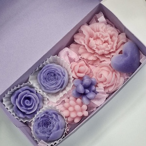 Vanília illatélmény  ,  díszdobozos ajándékcsomag - otthon & életmód - gyertya, illat, aroma - illatviasz - Meska.hu