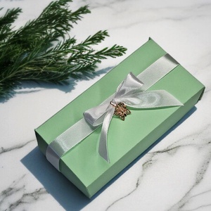 Citromos menta kényeztető ajándékbox nőknek ,  fülbevalóval - otthon & életmód - gyertya, illat, aroma - illatviasz - Meska.hu