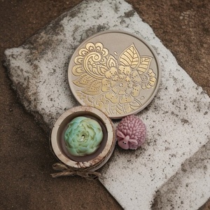 3 részes gyertya szett Nőnapra,  Anyák napjára  - otthon & életmód - gyertya, illat, aroma - gyertya - Meska.hu