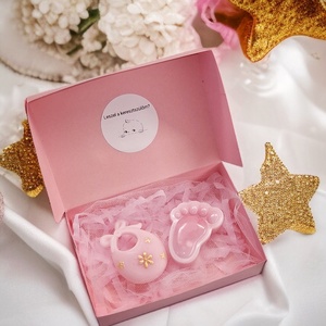 Bababejelentő ajándékszett, Baba - mama, Babaemlékek, Bababejelentők, Gyertya-, mécseskészítés, MESKA