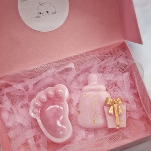 Bababejelentő ajándékszett - baba - mama - babaemlékek - bababejelentők - Meska.hu