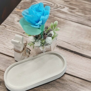 3 részes ajádék szett Nőnapra,  Anyák napjára  - otthon & életmód - dekoráció - asztal és polc dekoráció - dekorációs tál, tartó - Meska.hu