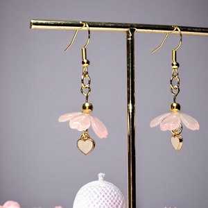 Fülbevaló díszdobozban személyes üzenettel - ékszer - fülbevaló - lógó fülbevaló - Meska.hu