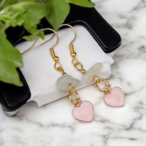 Nőnapi ajándékcsomag Illatviasz és Fülbevaló díszdobozban személyes üzenettel - ékszer - fülbevaló - lógó fülbevaló - Meska.hu