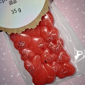 Eper pezsgő illatviasz  - otthon & életmód - gyertya, illat, aroma - illatviasz - Meska.hu