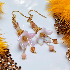 Fülbevaló díszdobozban személyes üzenettel - ékszer - fülbevaló - lógó fülbevaló - Meska.hu