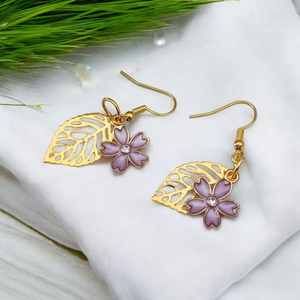 Fülbevaló díszdobozban személyes üzenettel - ékszer - fülbevaló - lógó fülbevaló - Meska.hu