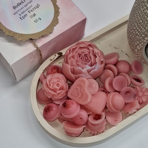 Eper pezsgő illatviasz  - otthon & életmód - gyertya, illat, aroma - illatviasz - Meska.hu