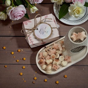 Fahéjas Alma illatviasz , Otthon & Életmód, Gyertya, illat, aroma, Illatviasz, Gyertya-, mécseskészítés, MESKA