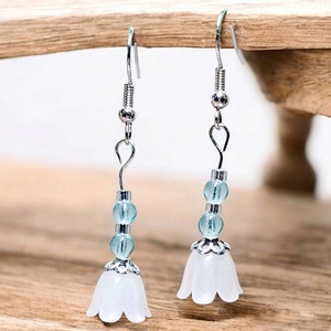 Fülbevaló dísztasakban , Ékszer, Fülbevaló, Lógó fülbevaló, Ékszerkészítés, MESKA