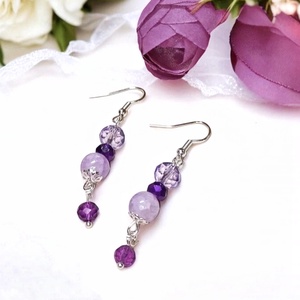 Ajándék nőknek � romantikus  fülbevaló elegáns dísztasakkal - Meska.hu