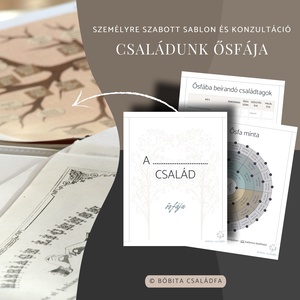 Családunk ősfája (levéltárosi konzultációval), Művészet, Grafika & Illusztráció, Digitális, Fotó, grafika, rajz, illusztráció, Mindenmás, MESKA