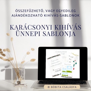 Karácsonyi emlékek sablon (gyerek változat) - Meska.hu