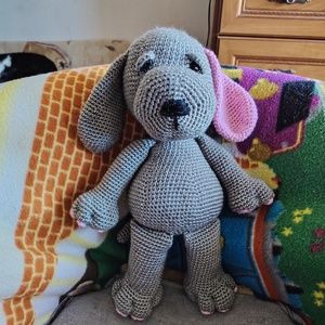 Horgolt amigurumi kutyus - játék & sport - plüssállat & játékfigura - kutya - Meska.hu