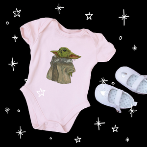 Babaruha Baby Yoda grafikával - Meska.hu