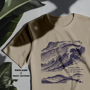 Szirén: Impulsive_expressionism X Bobolka.graphic pamut póló, Ruha & Divat, Férfi ruha, Póló, Mindenmás, MESKA