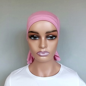 Kemoterápiás kendő - rózsaszínű fejkendő - paróka helyett  - ruha & divat - sál, sapka, kendő - kendő - Meska.hu