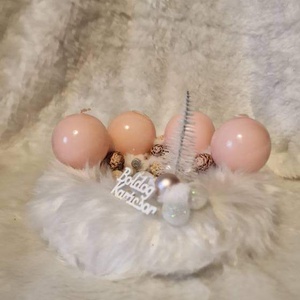 Adventi koszorú  - Meska.hu