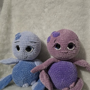 Horgolt teknős, Játék & Sport, Plüssállat & Játékfigura, Teknős, Horgolás, MESKA