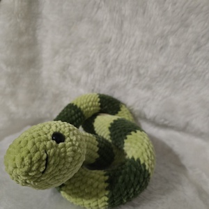 Horgolt kigyó - játék & sport - plüssállat & játékfigura - más figura - Meska.hu