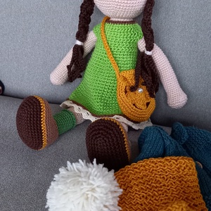 Amigurumi horgolt Alina baba - játék & sport - Meska.hu
