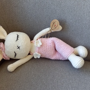 Amigurumi  horgolt Alvós nyúl  - játék & sport - Meska.hu