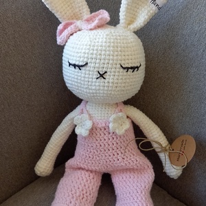 Amigurumi  horgolt Alvós nyúl  - játék & sport - Meska.hu