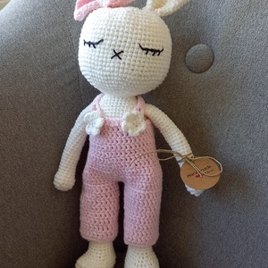 Amigurumi  horgolt Alvós nyúl  - játék & sport - Meska.hu