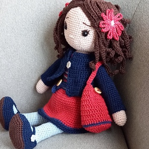 Amigurumi horgolt Marleen baba - játék & sport - Meska.hu