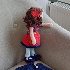 Amigurumi horgolt Marleen baba - játék & sport - Meska.hu