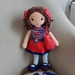 Amigurumi horgolt Marleen baba - játék & sport - Meska.hu
