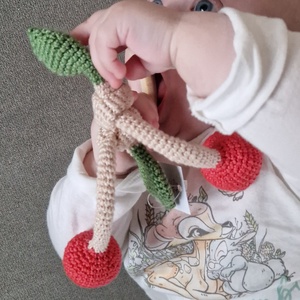 Amigurumi horgolt baba csörgő  - játék & sport - Meska.hu
