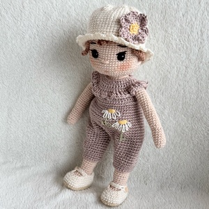 Amigurumi Alina és Manuel babák  - játék & sport - baba & babaház - öltöztethető baba - Meska.hu