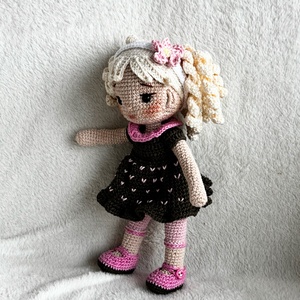Amigurumi Laura baba - játék & sport - baba & babaház - baba - Meska.hu