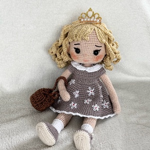 Amigurumi Hanna baba - Meska.hu